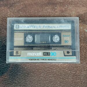 Led Zeppelin Physical Graffiti Cassette Tape Maxell XLII 90 MIXTAPES